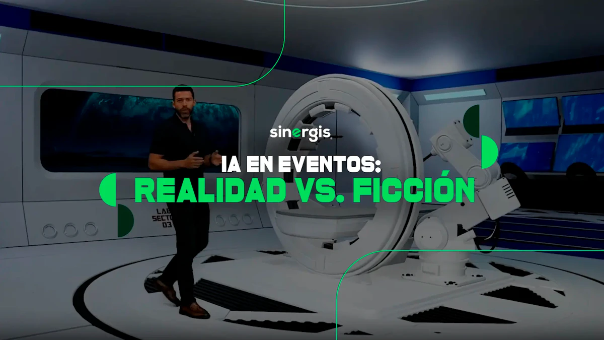 Nota del Blog de Sinergis sobre IA en eventos y producción: Cómo aplicarla con éxito real