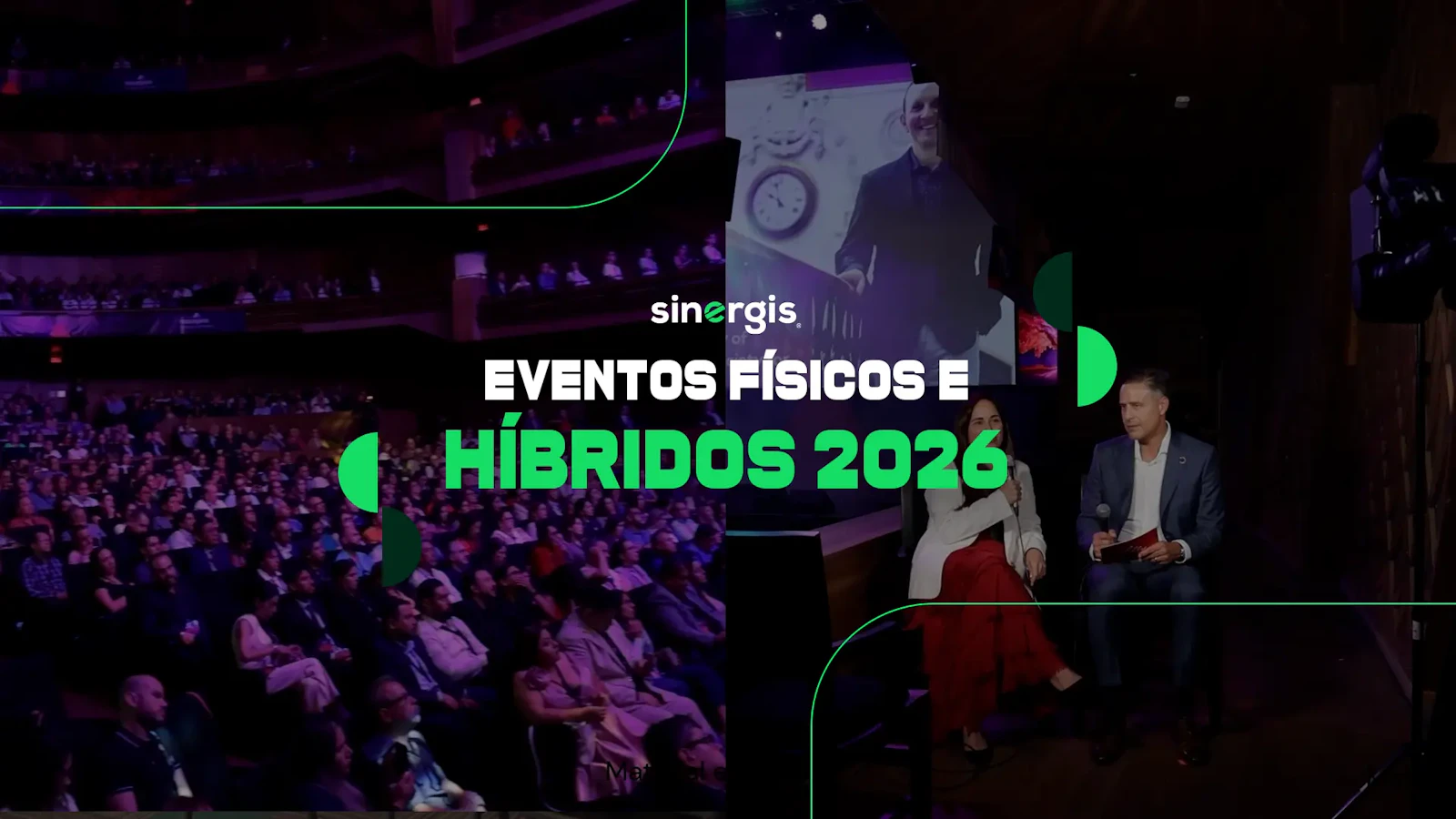 Evento físico con tecnología integrada para una experiencia híbrida