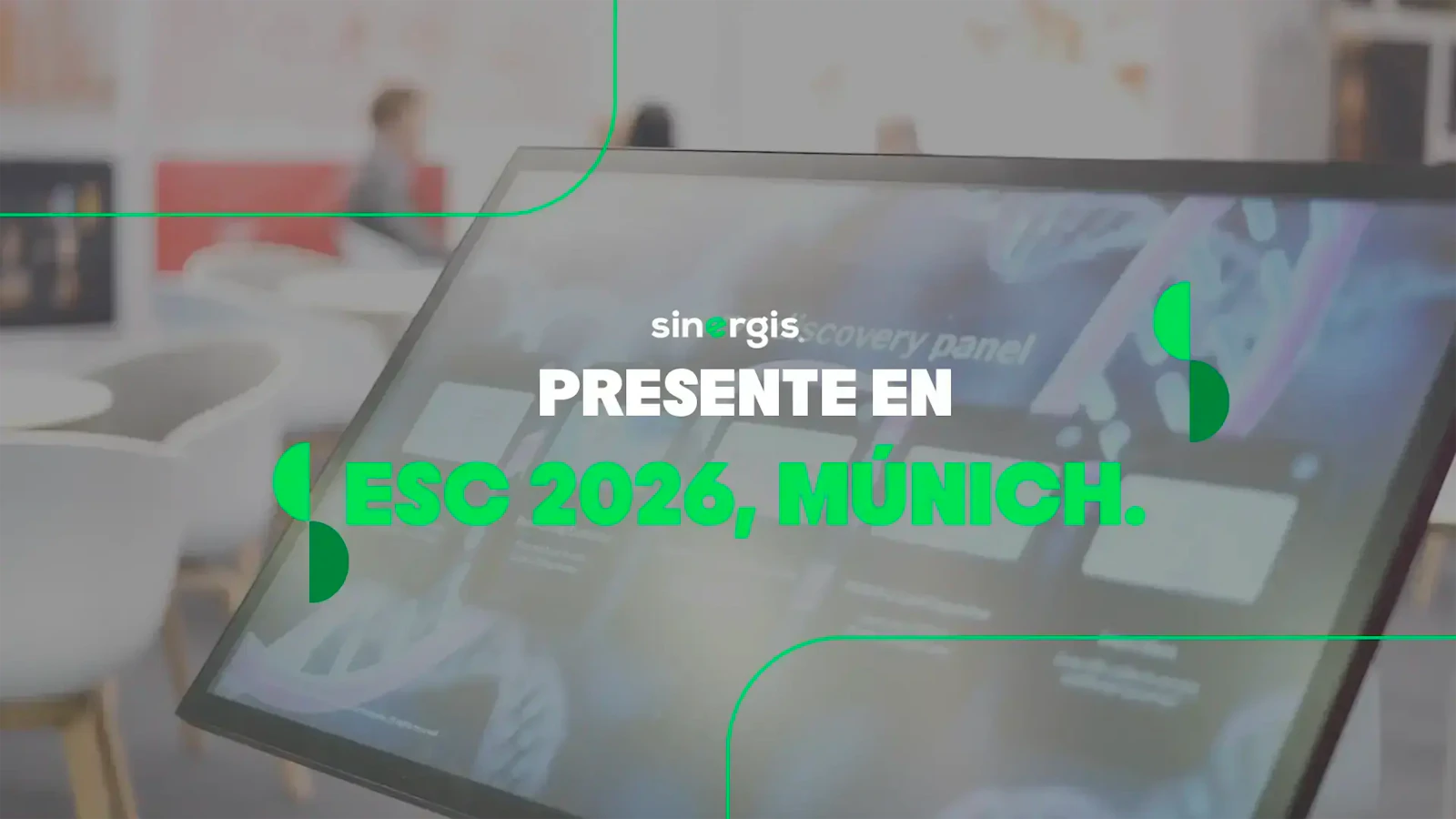 Sinergis presente en el ESC Congress 2026 en Múnich