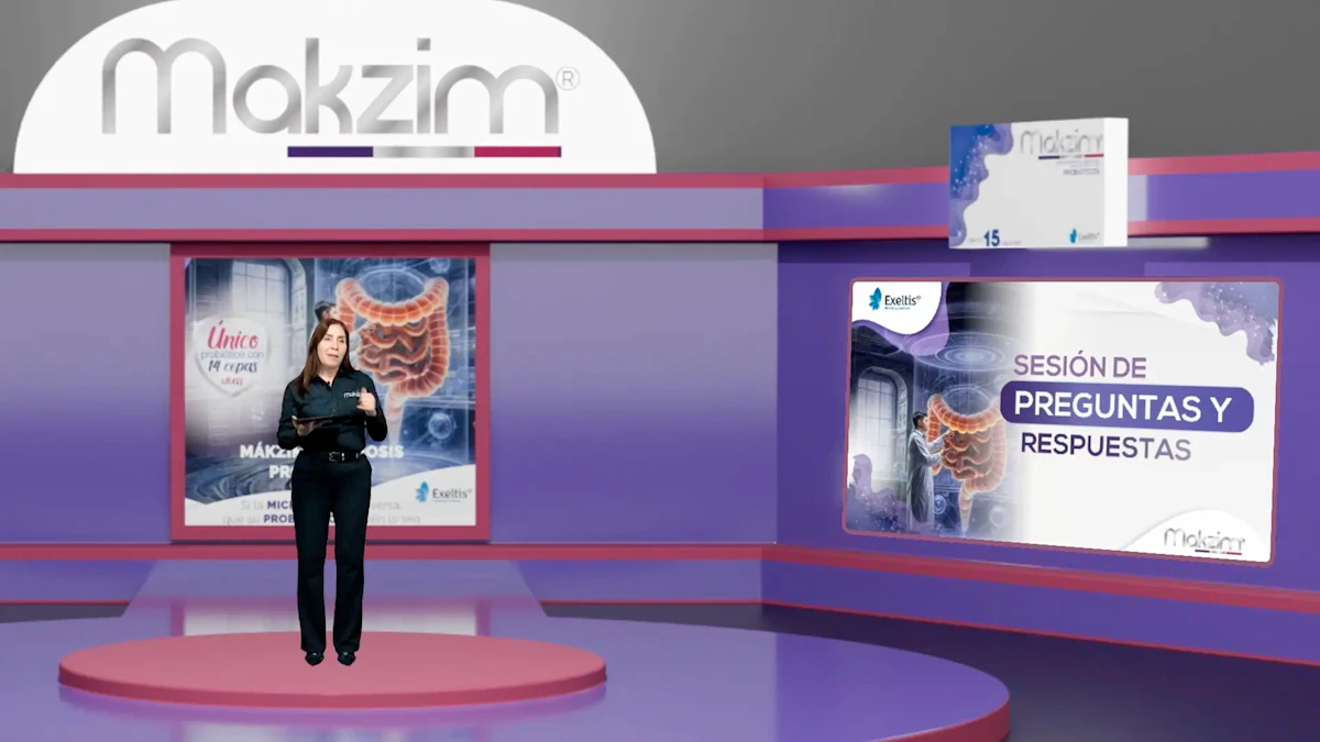 Presentación virtual de un medicamento en tiempo real