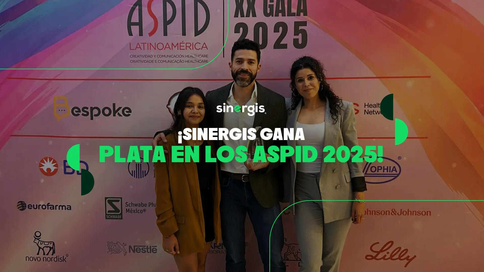 Artículo de blog sobre Sinergis Premio Aspid Plata 2025 - Lilly 360, Blog Sinergis Agencia de Comunicación