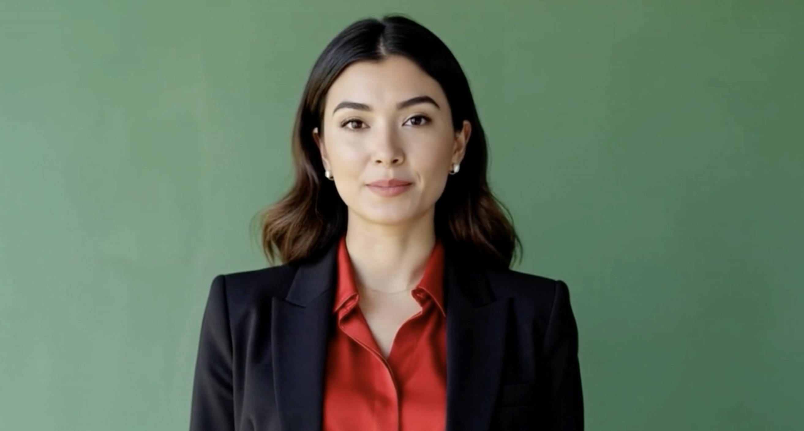 Imagen de avatar mujer ejemplo de servicio IA de Sinergis Agencia de comunicación