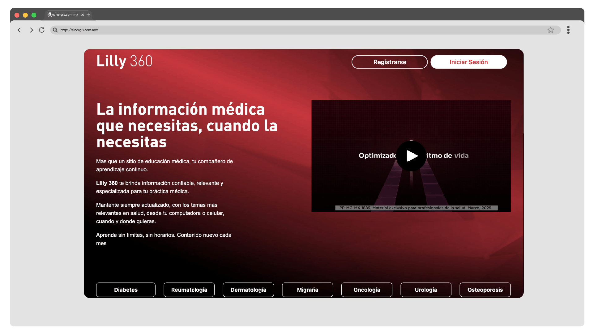 Interfaz de plataforma educativa digital mostrando una presentación virtual. Con ponentes y contenido interactivo.